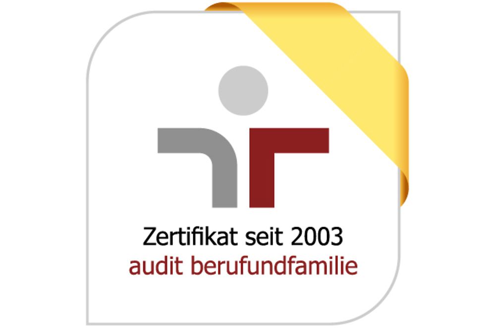 Logo zum Zertifikat des Audits audit berufundfamilie