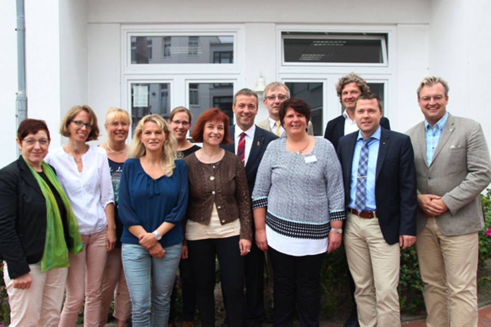 Caren Marks beim Besuch des Müttergenesungswerkes auf Norderney