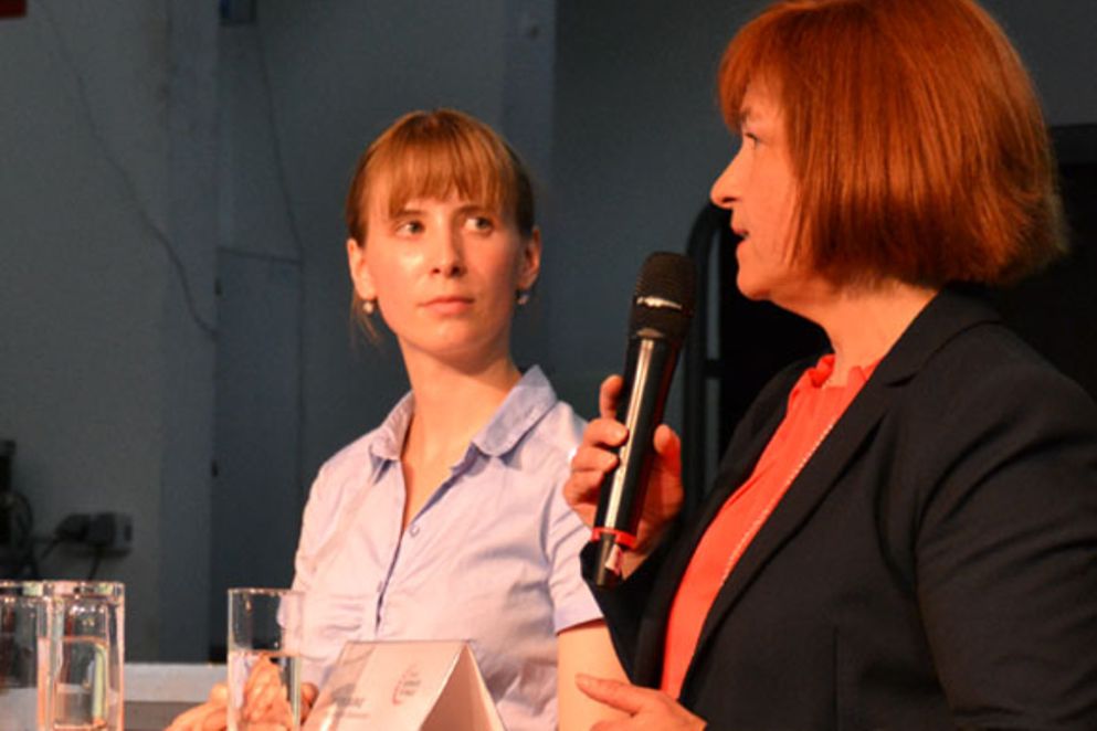 Caren Marks bei der Regionalveranstaltung der "Lokalen Bündnisse für Familie"