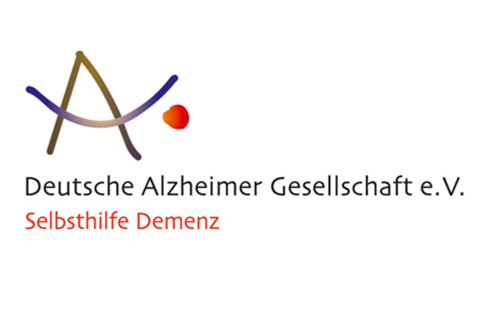 Logo der Deutschen Alzheimer Gesellschaft e.V., Bildnachweis: DAlzG