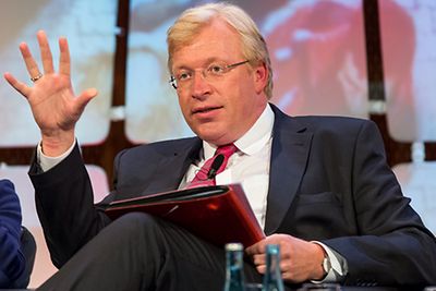 Dr. Ralf Kleindiek spricht auf dem Berliner Demografie-Forum