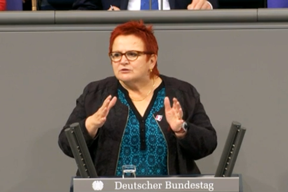 Elke Ferner spricht vor dem Bundestag zum Pflegeberufsgesetz