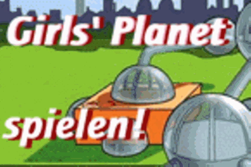 Logo vom Girls' Day Planet, dem Online Spiel