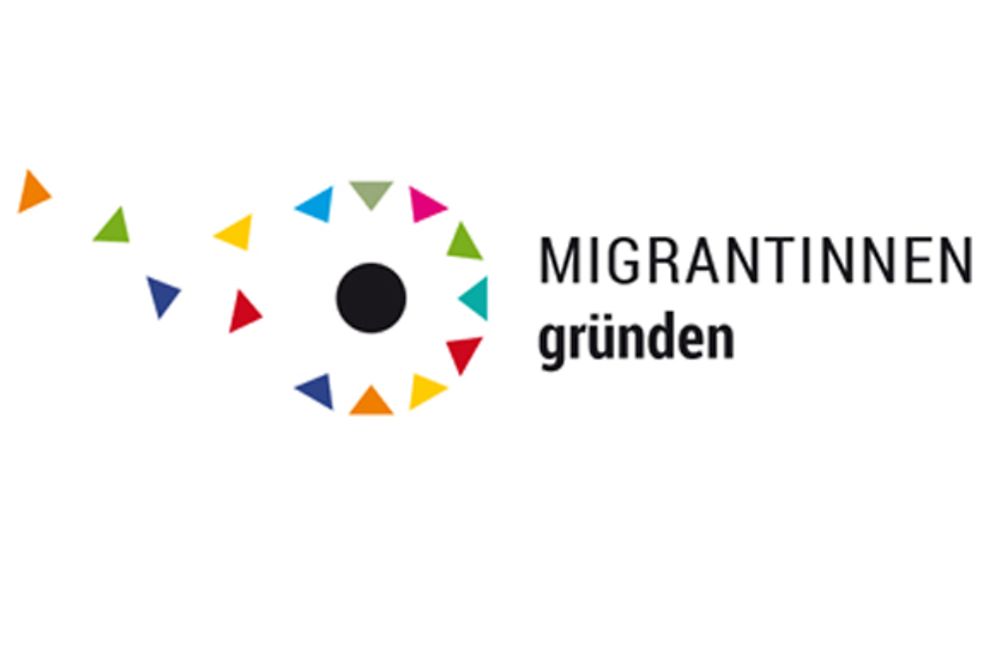 Logo des Mentoring-Projekt "MIGRANTINNEN gründen"
