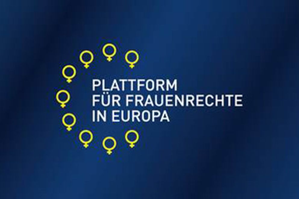 Logo "Plattform für Frauenrechte in Europa"
