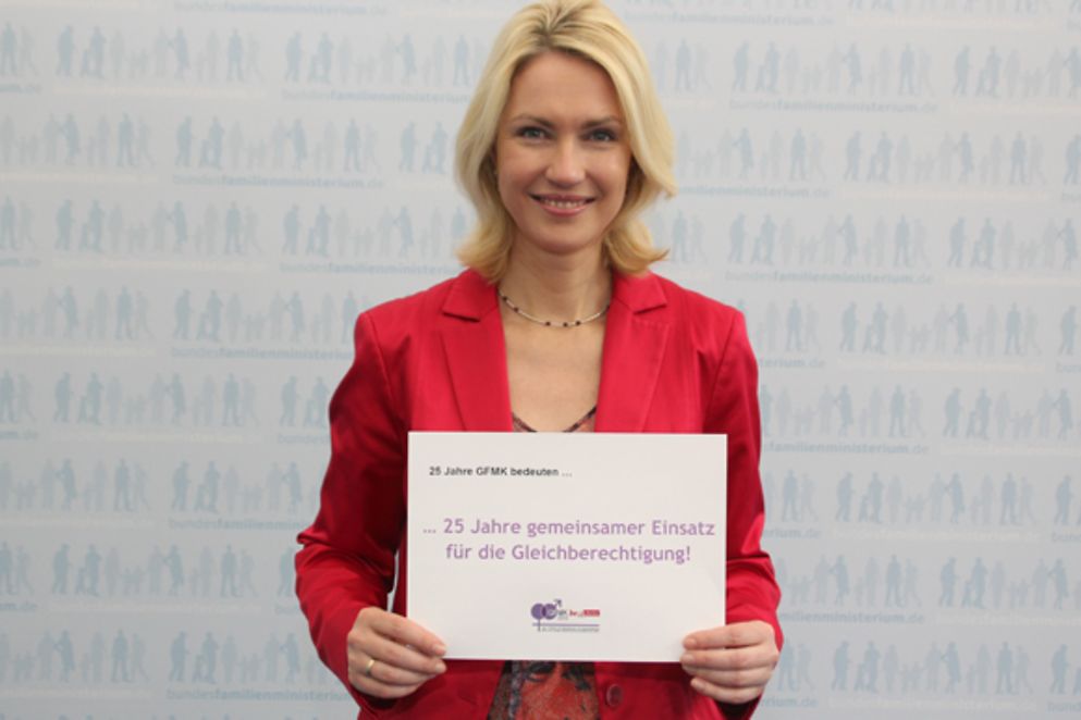 Manuela Schwesig zum 25-jährigen Jubiläum der Gleichstellungsministerkonferenz