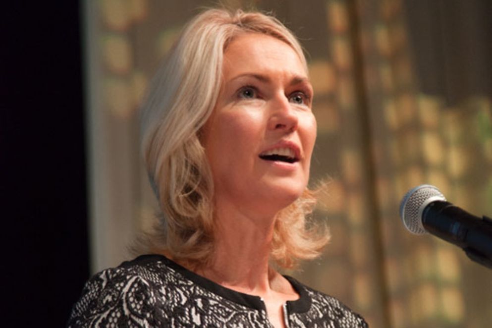 Manuela Schwesig spricht auf der Festveranstaltung "Frauen der ersten Stunde"