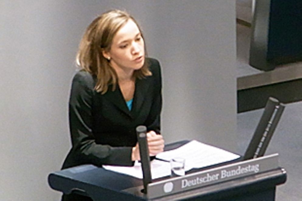Familienministerin Kristina Schröder im Bundestag