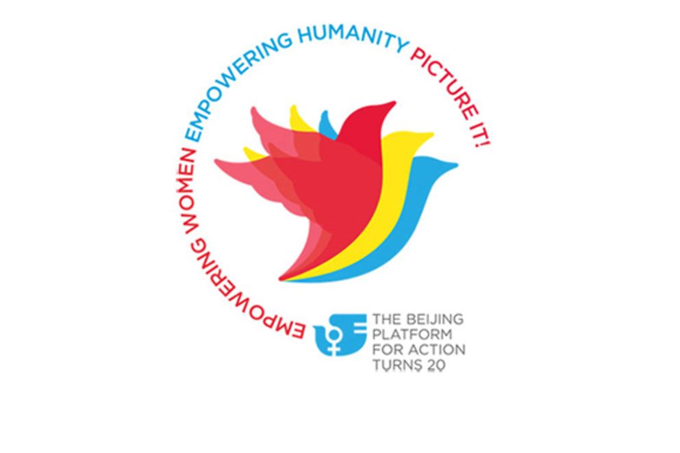 Logo der Kampagne Peking Plus 20