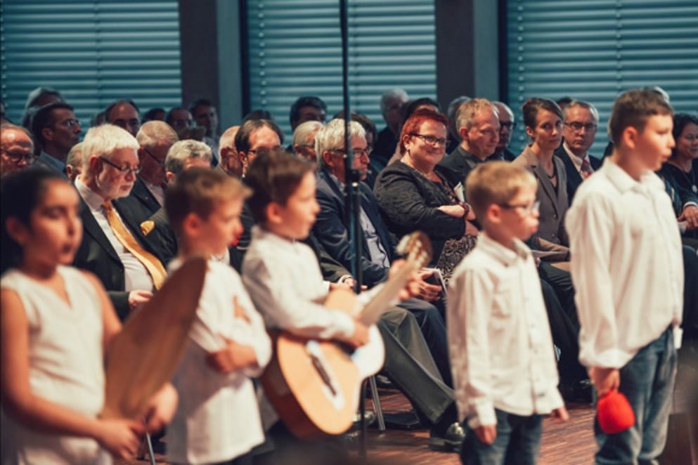 Elke Ferner beim Festakt in der neuen Bundesakademie für musikalische Jugendbildung