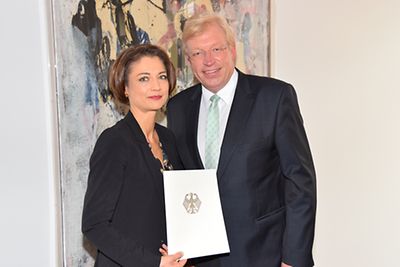 Martina Hannak-Meinke und Dr. Ralf Kleindiek