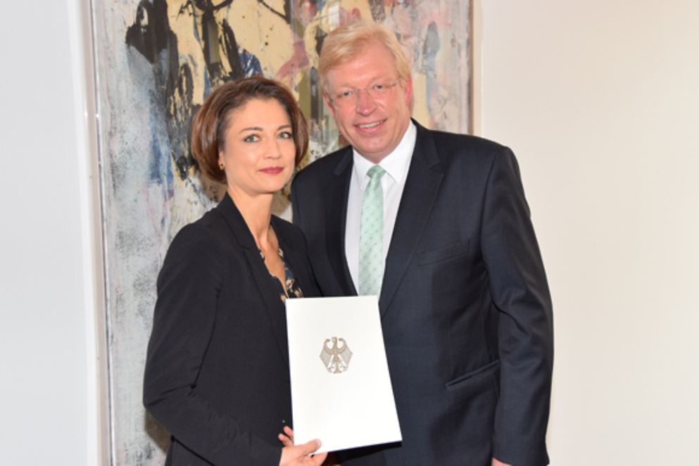 Martina Hannak-Meinke und Dr. Ralf Kleindiek