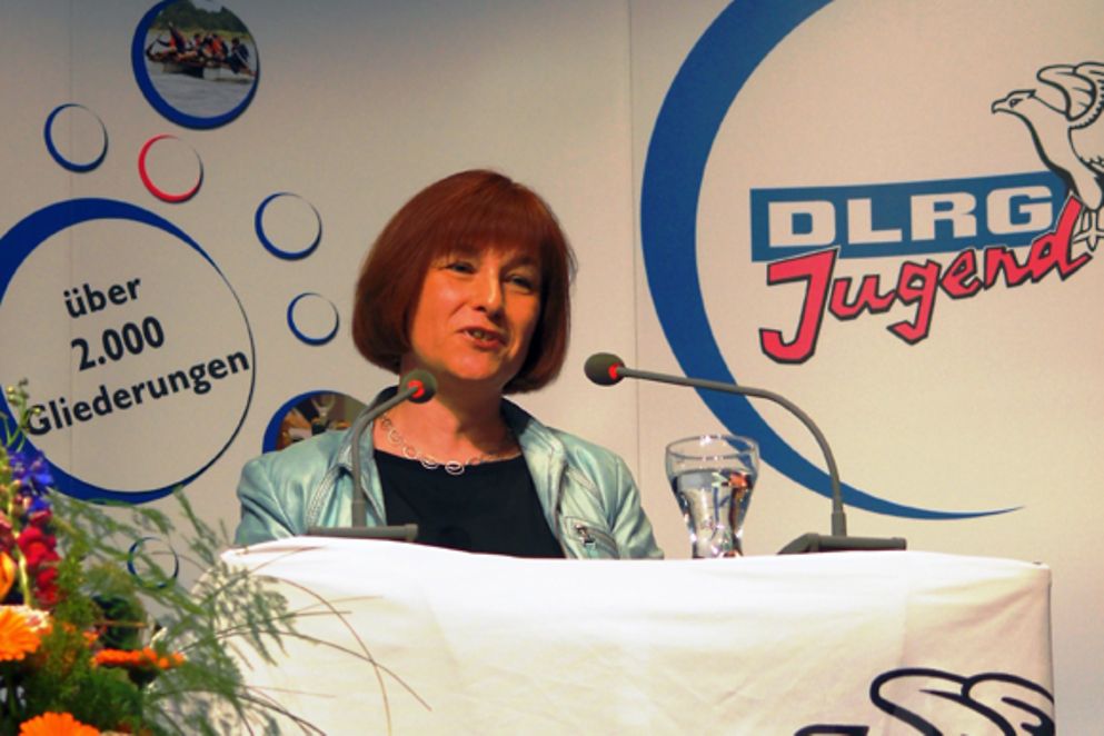Caren Marks auf dem Bundesjugendtag 2016 der DLRG