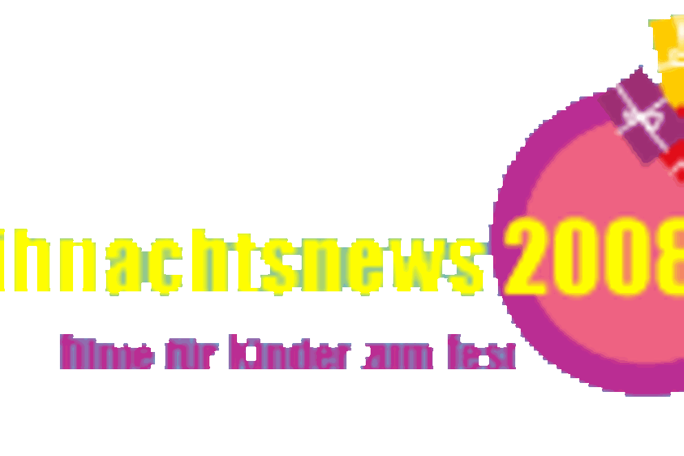 Logo der Weihnachtsnews 2008