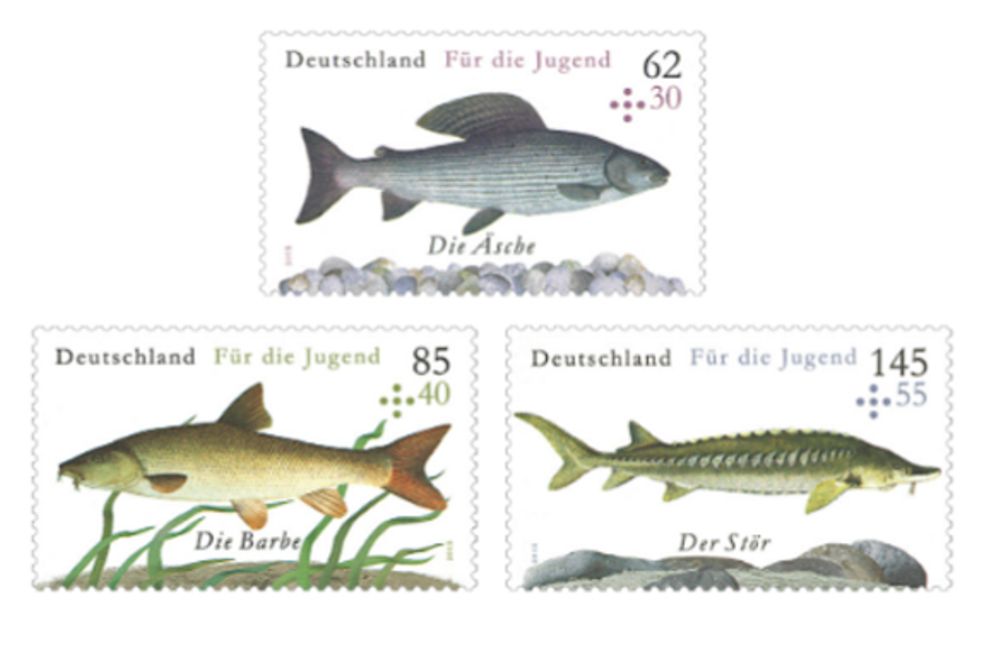 Die Briefmarkenserie "Für die Jugend" 2015