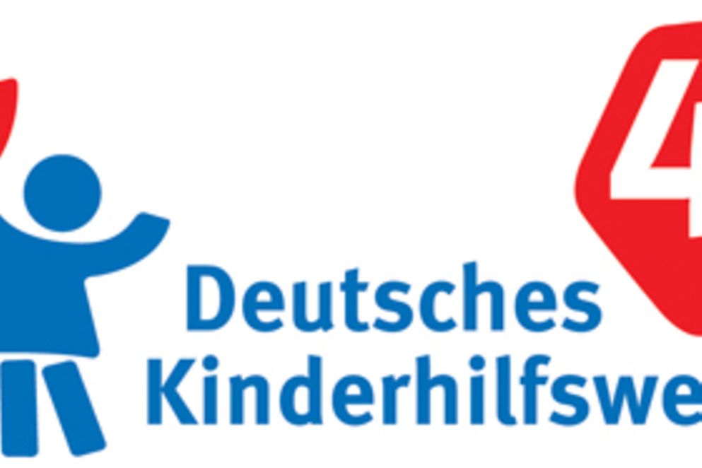 Logo zum 40-jährigen Bestehen des Deutschen Kinderhilfswerks e. V.