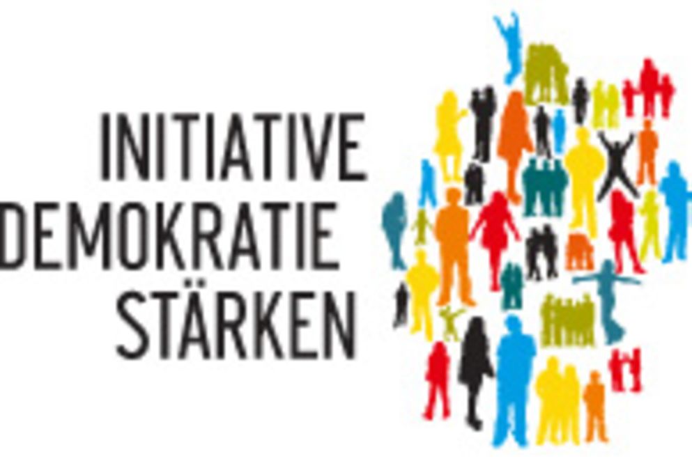 Logo der Initiative Demokratie Stärken