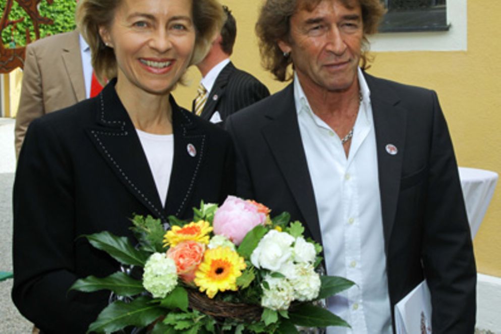 Ursula von der Leyen und Peter Maffay