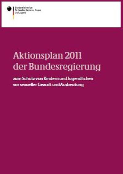 Titelseite Aktionsplan 2011 der Bundesregierung