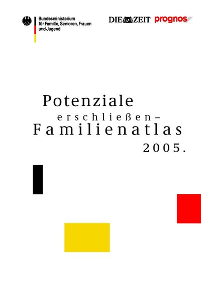 Titelseite der Publikation "Familienatlas"