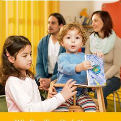 Cover der Broschüre "Wie Familien für frühe Bildung gewonnen werden"