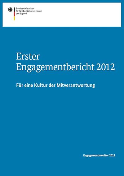 Titelseite Engagementmonitor 2012