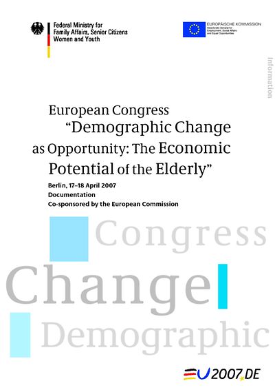 Titelseite: Demographic Chance als Opportity..."
