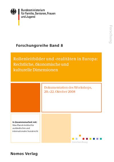 Titelseite Schriftenreihe Band 8: Rollenbilder und -realitäten in Europa