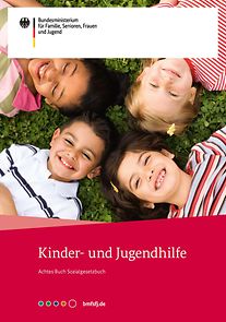 Deckblatt der Broschüre Kinder- und Jugendhilfe