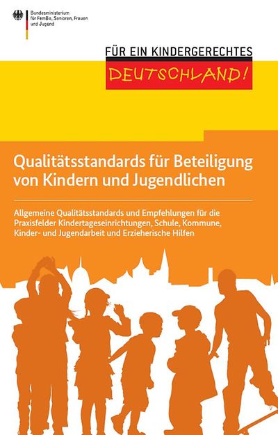 Titelseite der Broschüre Qualitätsstandards