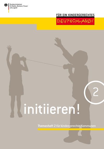 Titelseite der Broschüre "initiieren!"