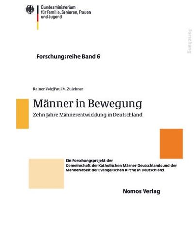 Cover der Broschüre "Männer in Bewegung"
