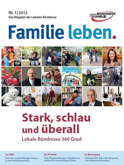 Cover des Magazins Familie leben "Stark, schlau und überall"