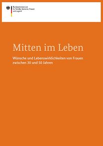 Cover der Broschüre "Mitten im Leben"