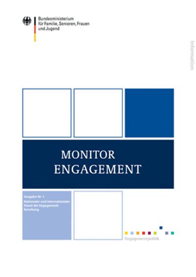 Cover der Ausgabe "Monitor Engagement"