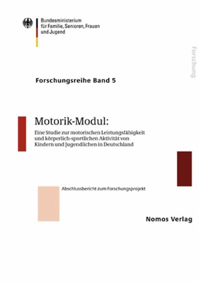 Cover der Broschüre "Motorik- Modul"