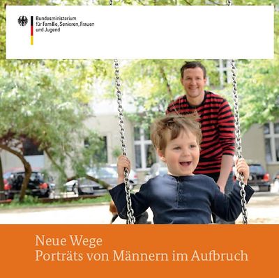 Cover der Broschüre Neue Wege - Porträts von Männern im Aufbruch