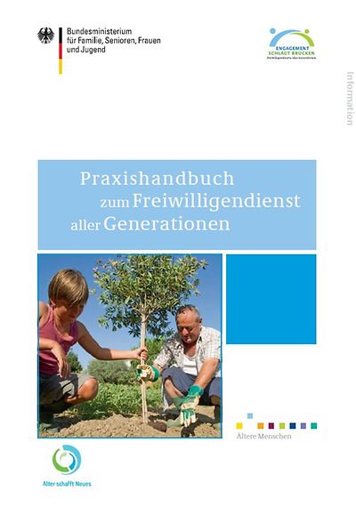 Cover der CD Praxishandbuch zum Freiwilligendienst aller Generationen