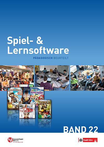 Titelseite der Broschüre Spiel- und Lernsoftware - Band 21