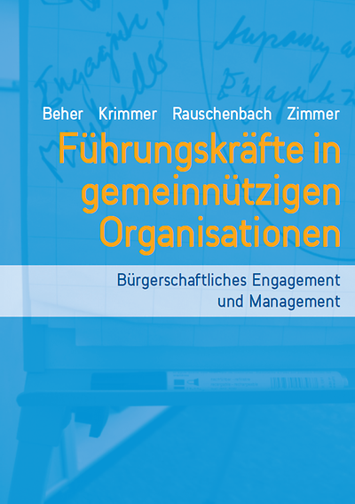 Cover Führungskräfte in gemeinnützigen Organisationen - Bürgerschaftliches Engagement und Management