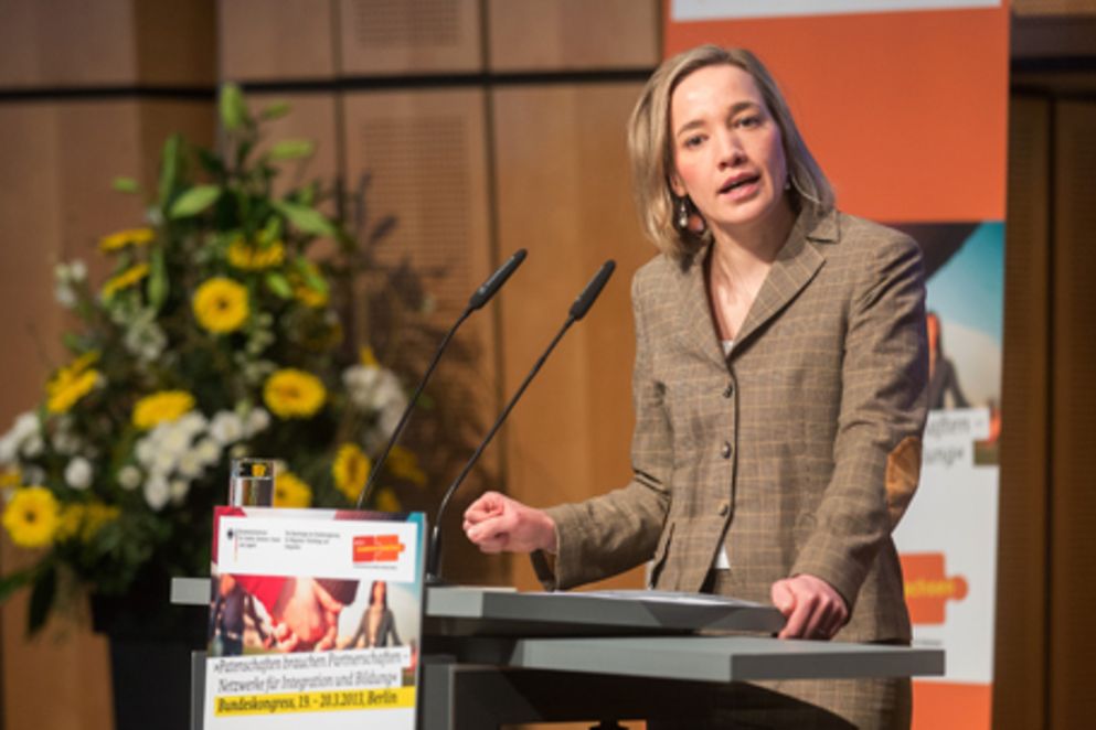 Bundesfamilienministerin Kristina Schröder. Bildnachweis: BMFSFJ