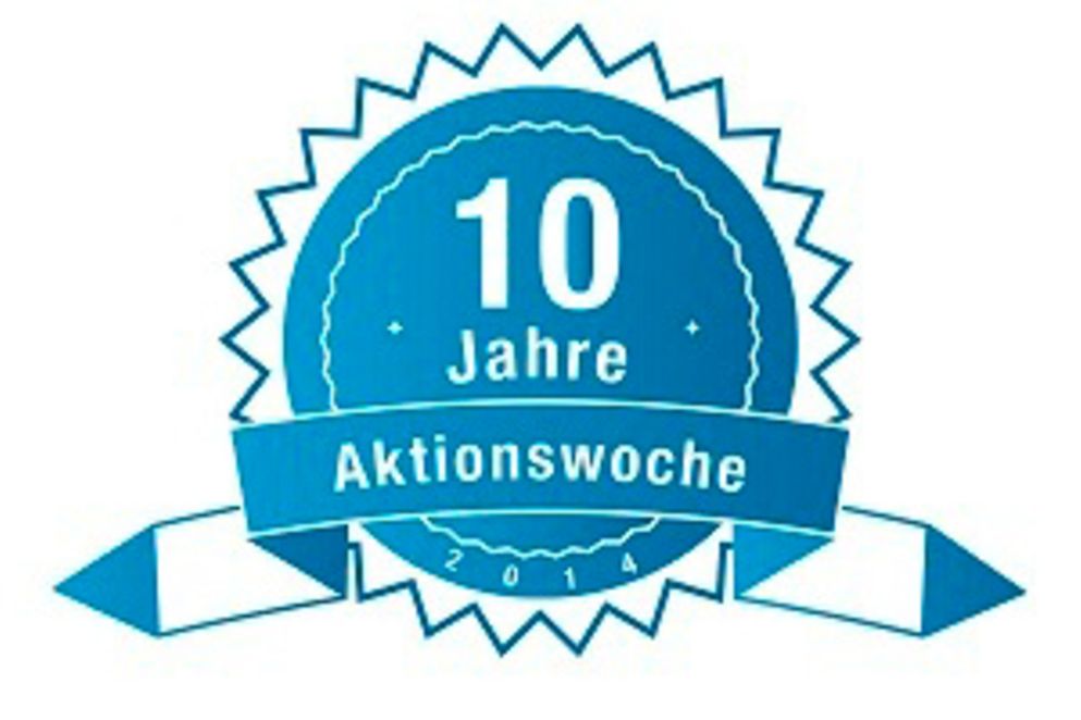 Logo "10 Jahe Woche des bürgerschaftlichen Engagements"