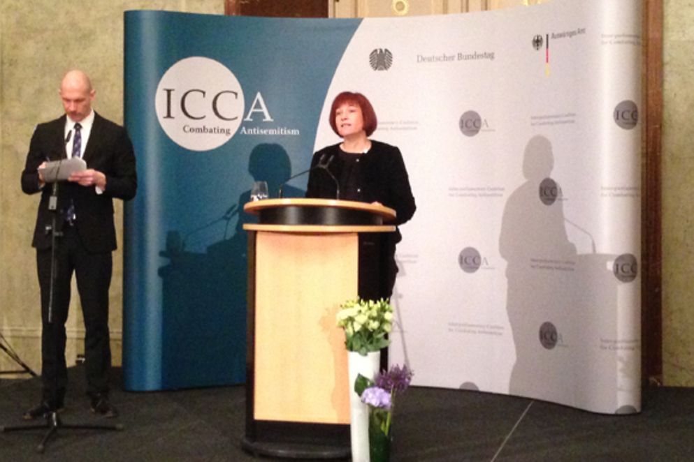 Caren Marks bei der Eröffnung der ICCA in Berlin
