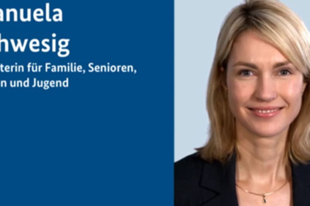 Screenshot aus dem Video-Interview mit Manuela Schwesig, Bildnachweis: BPA
