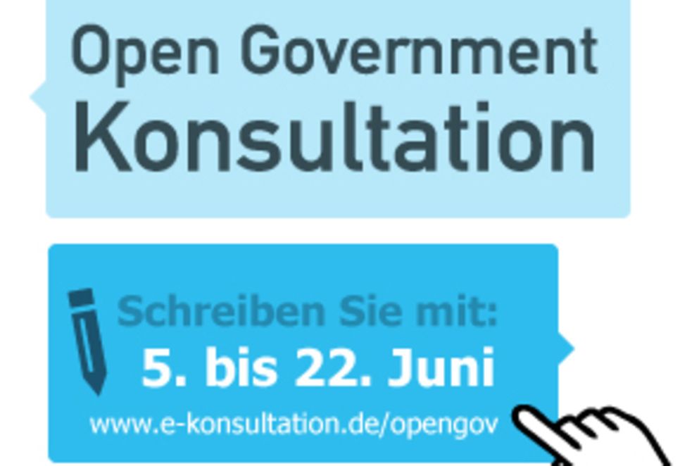 Logo Open Government Konsultation