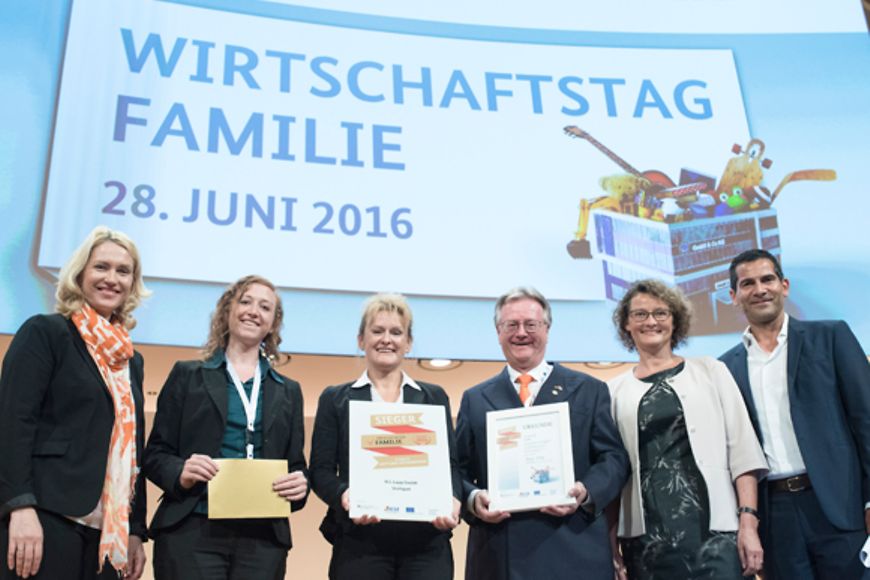 Gesamtsieger in der Kategorie "Mittlere Unternehmen" ist die U.I. Lapp GmbH aus Stuttgart