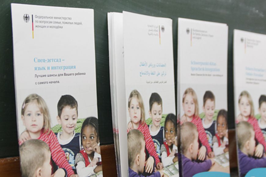 Broschüren des Bundesfamilienministeriums