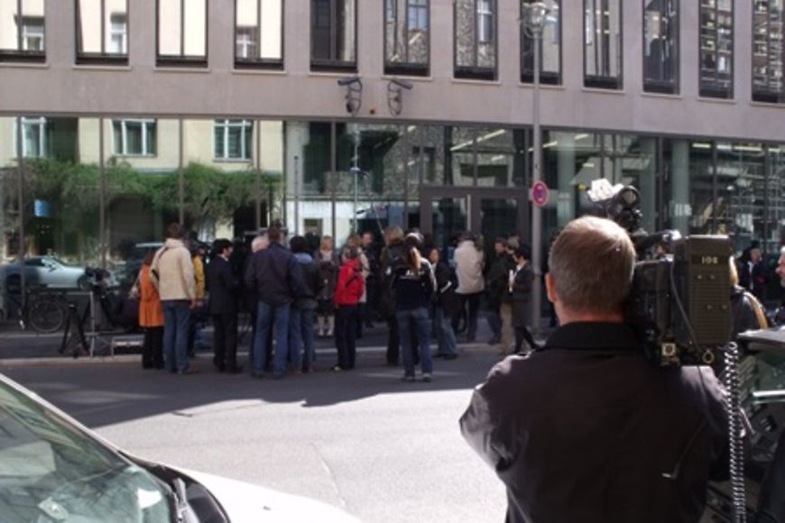 Großes Medieninteresse am Runden Tisch